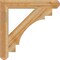 Ekena Millwork Merced Craftsman Rough Sawn Bracket, Western Red Cedar, 4"W x 30"D x 30"H BKT04X30X30MRC04RWR - alternate 2